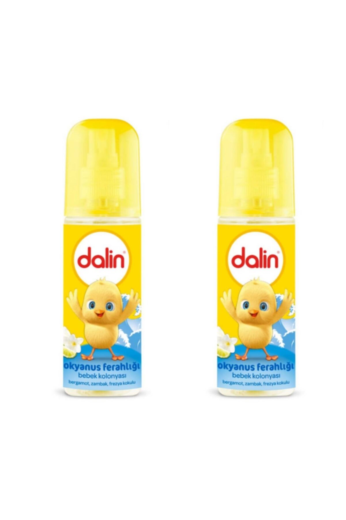 Dalin Okyanus Ferahlığı Bebek Kolonyası Bergamot, Zambak, Frezya 150ml 2'li