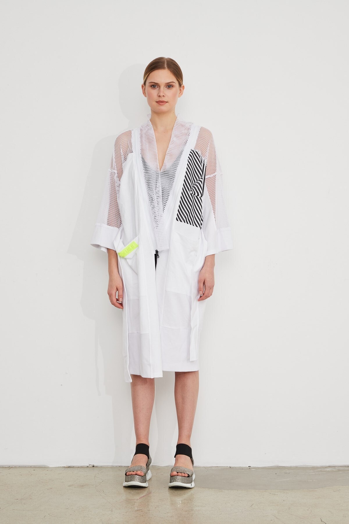 Q Design Lab Beyaz Kimono