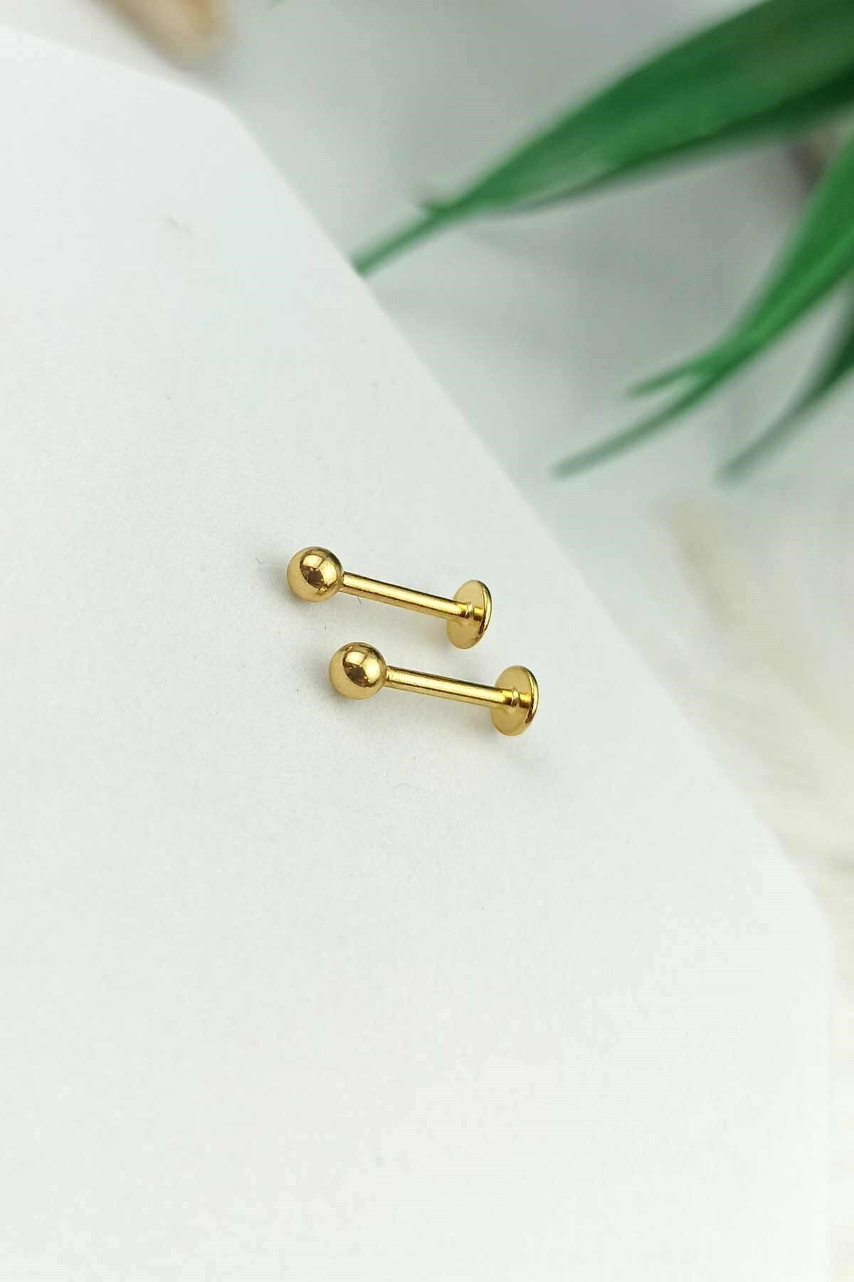 Çlk Accessories 316 L Cerrahi Çelik 2 Li Toplu Piercing Trpiercing079 Pierx050*2x