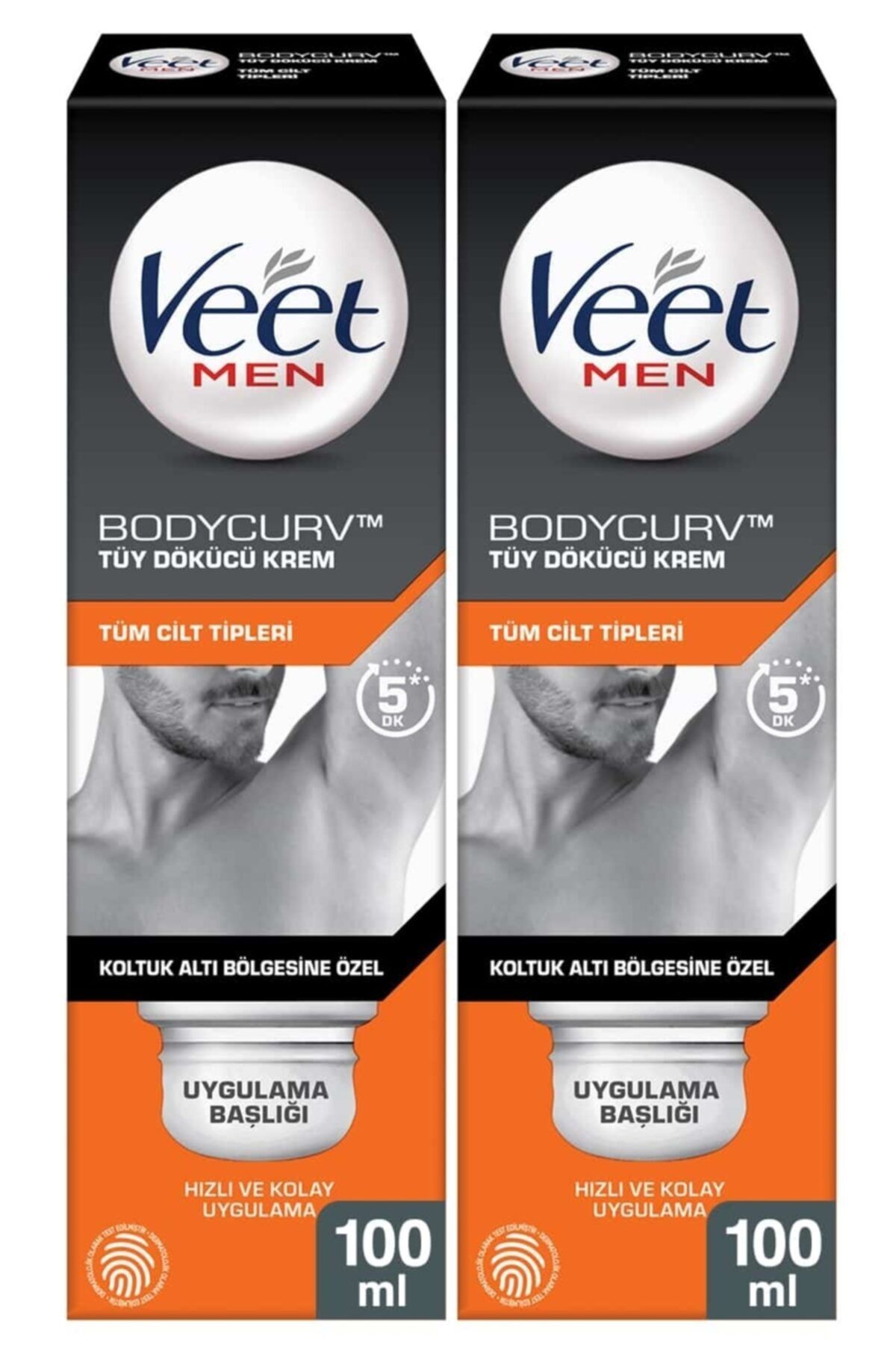 Veet Men Koltuk Altı Bölgesi Özel Tüy Dökücü Krem 100 Ml X 2 Ade