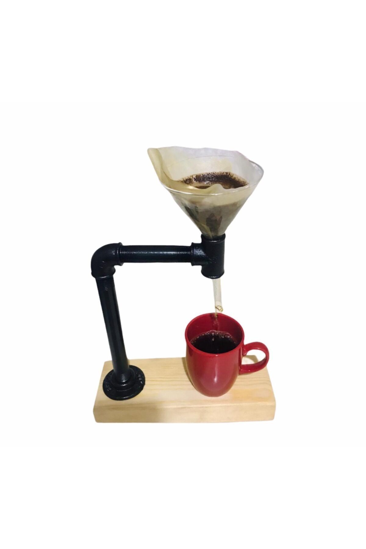 DESİGNER Filtre Kahve Demleme Seti & V60 Kahve Demleme & Dripper & Dripper Standı & Filtre Kahve Seti
