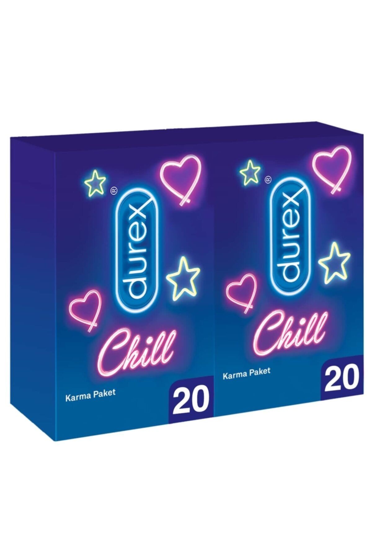 Durex Chill Karma Prezervatif Ekstra Avantaj Paketi 40 Lı