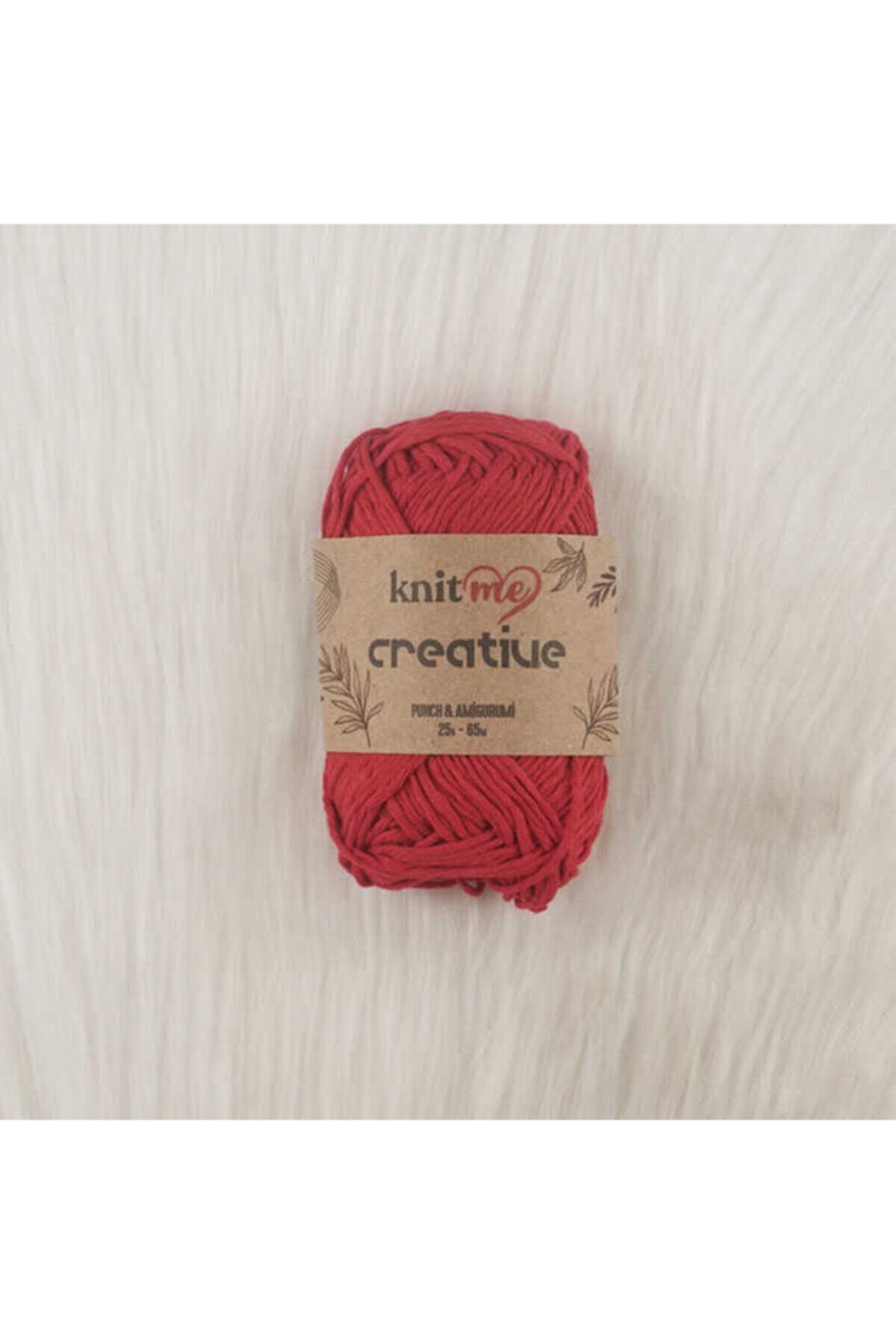 knitme Knit Me Creative Punch Ve Amigurumi El Örgü Ipi 25 Gr.65 Mt. 1019