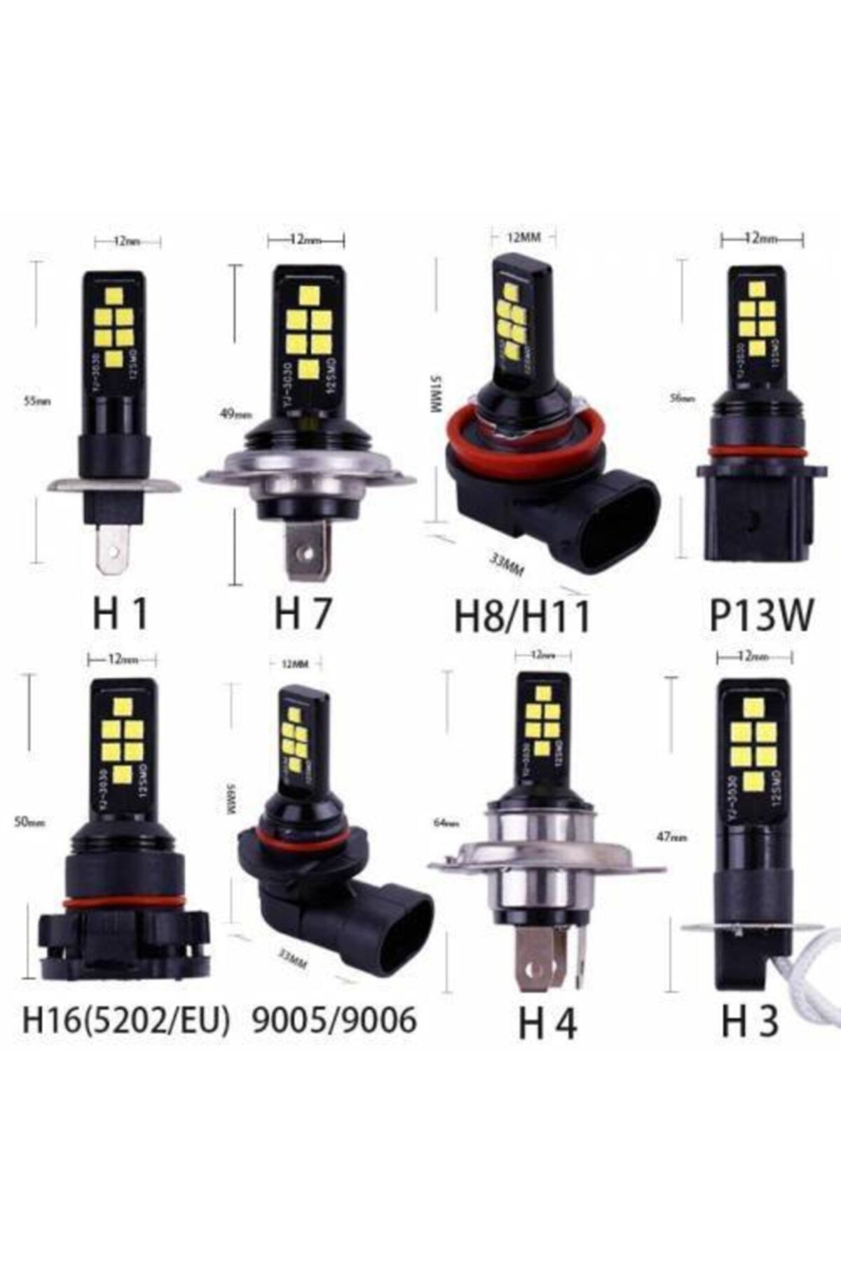 Led P13w Ampul(2adet )turuncu