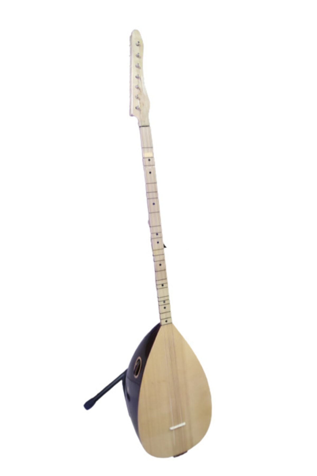 YILMAZ MÜZİK EVİ Maun Uzun Sap Gitar Başlıklı Prefesyönel Saz