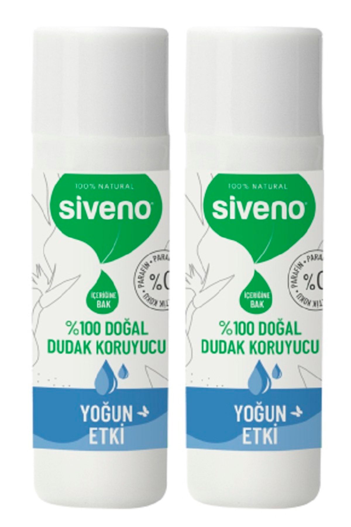 Siveno Dudak Koruyucu Doğal Yoğun Etki 2x6 gr