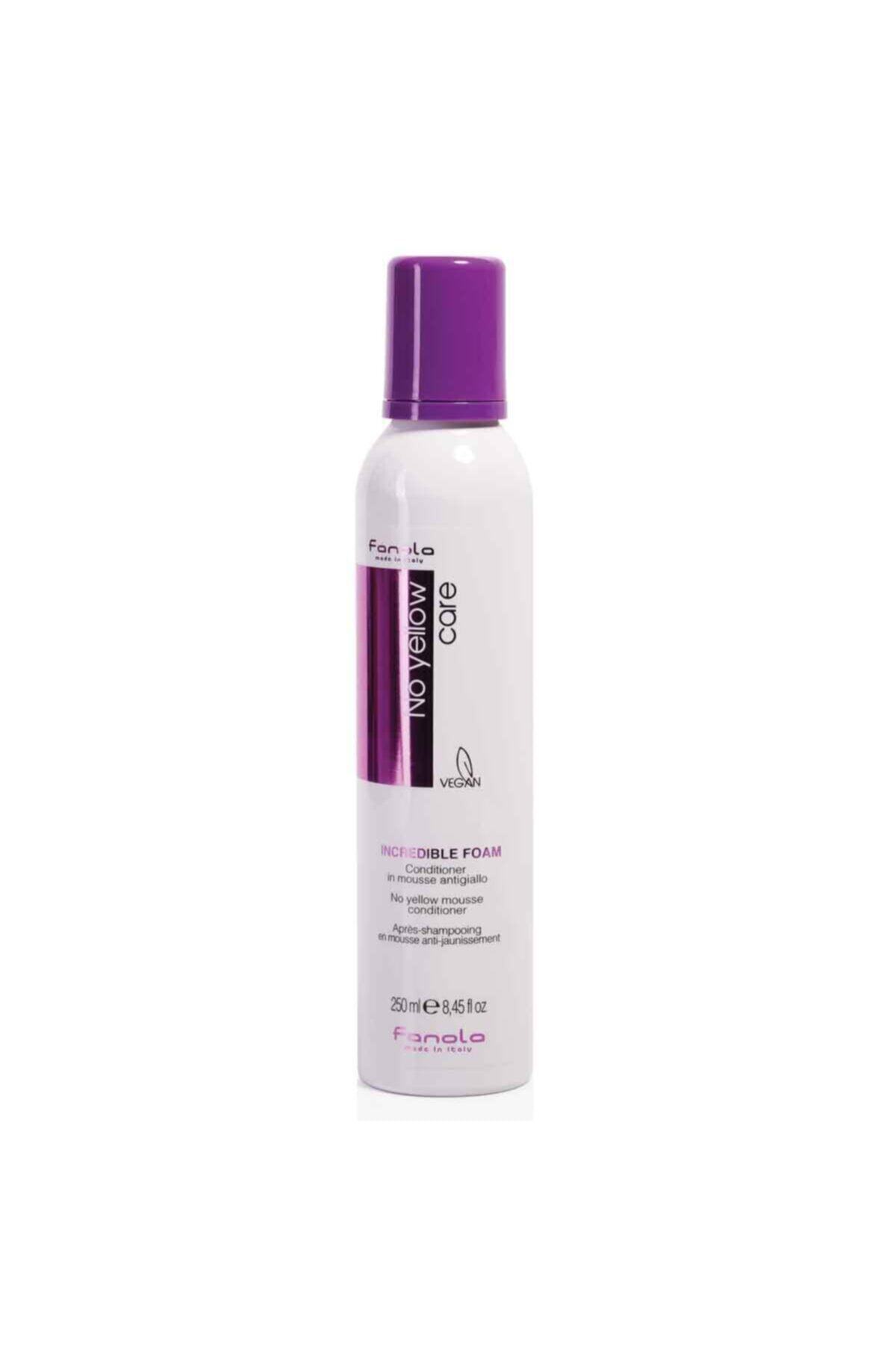 Fanola No Yellow Köpük Saç Kremi (vegan) 250 Ml