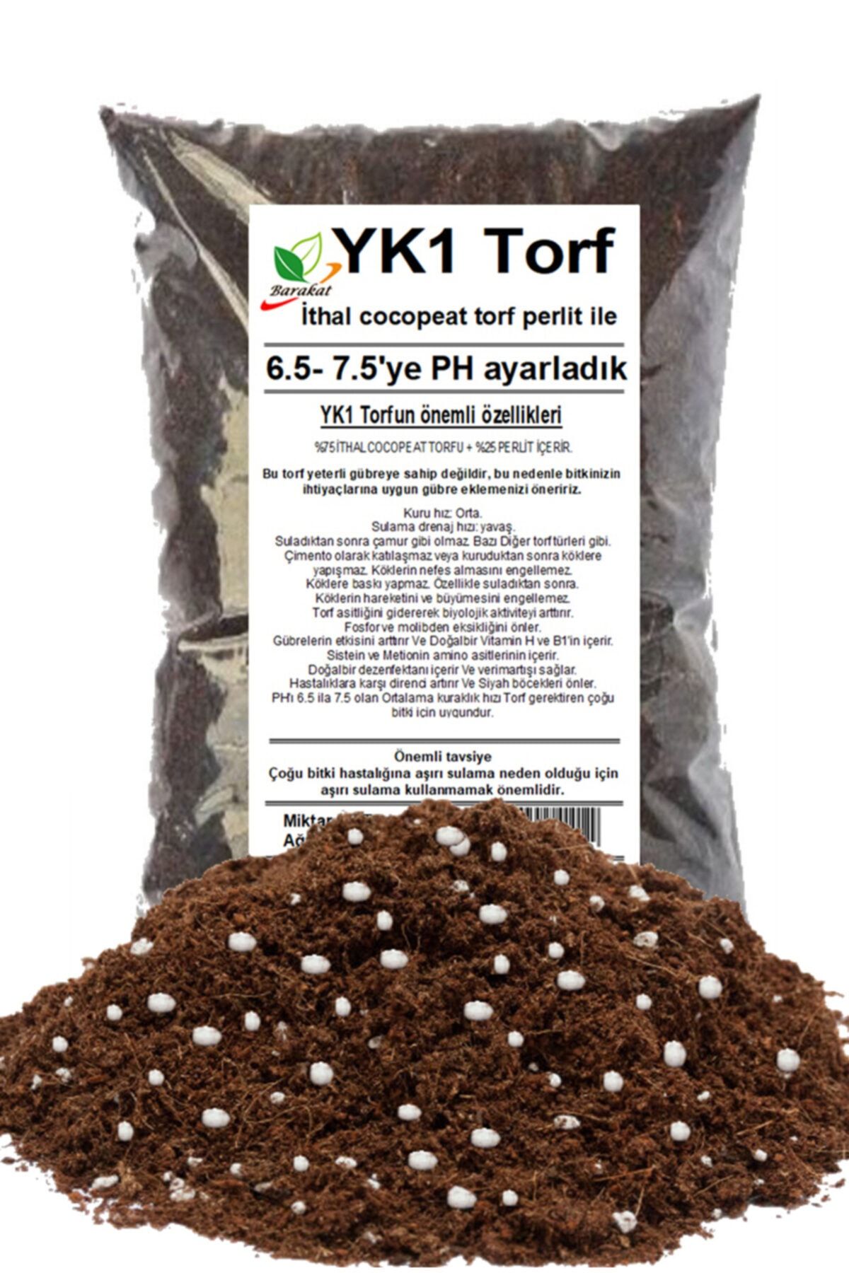 İthal Cocopeat Torf Perlit Ile 20 lt