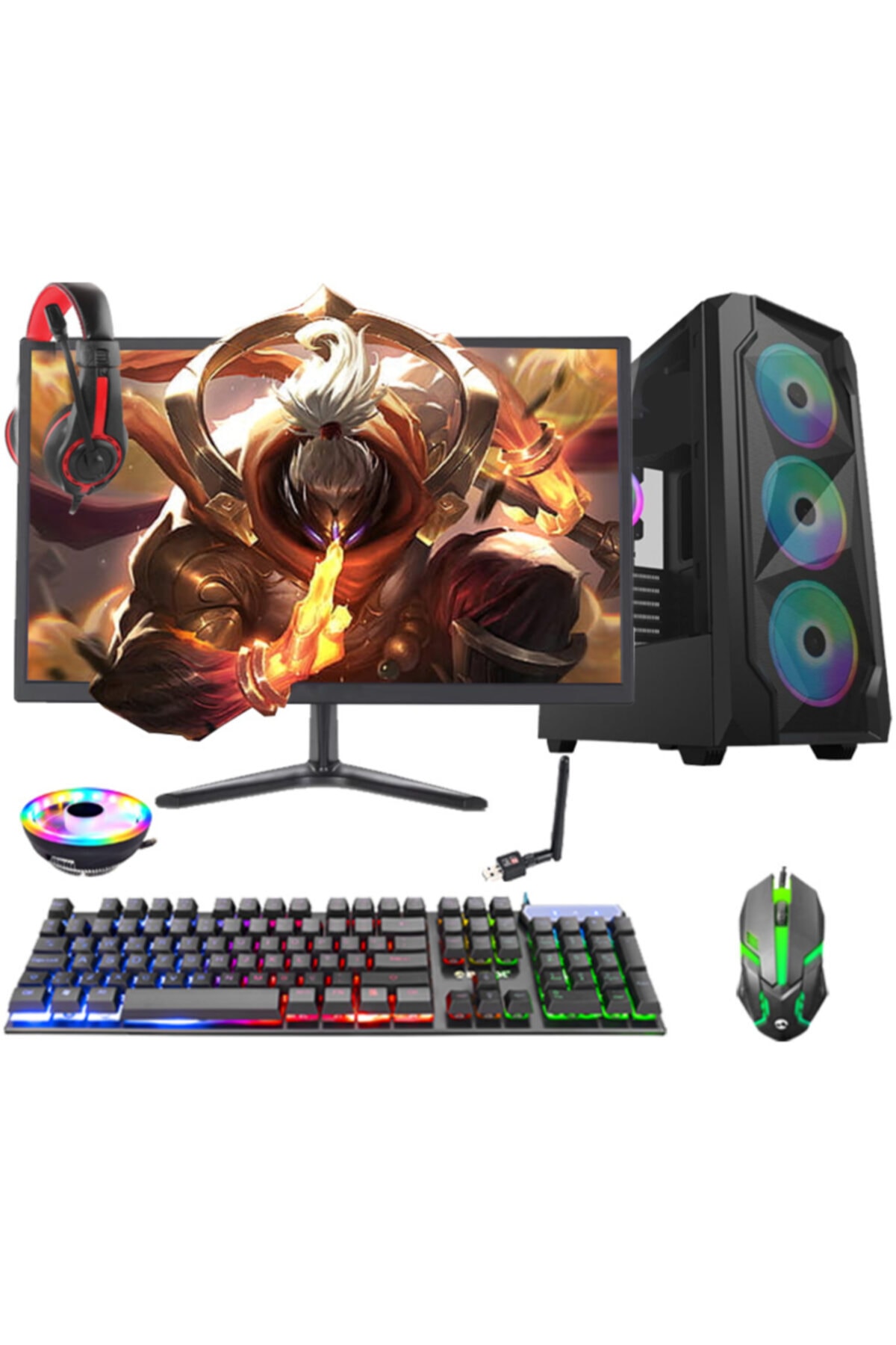 Aizen Gt42 I5-3470 8gb 500hdd 240ssd 2gb 18,5\