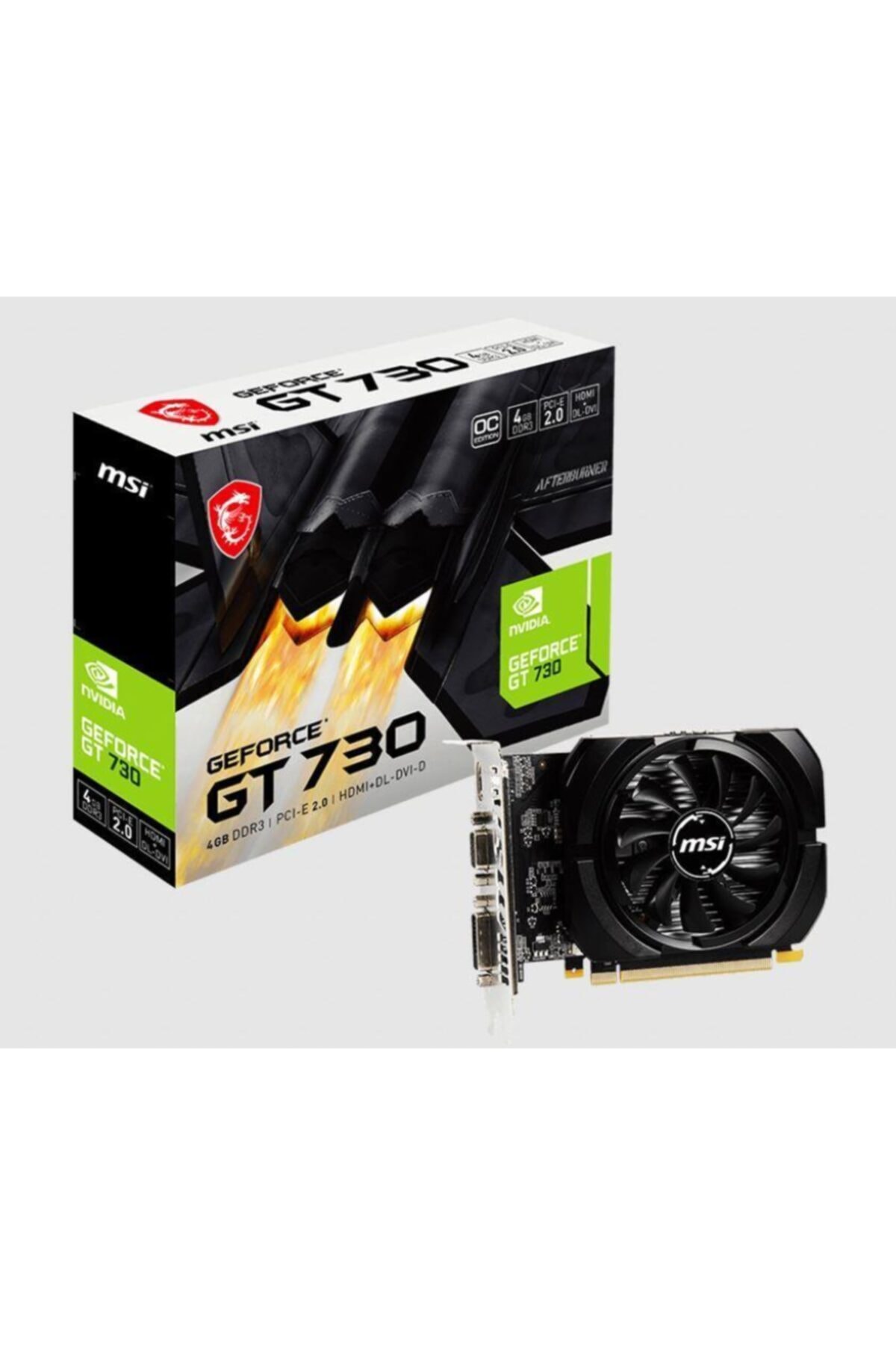 MSI 4gb Gt 730k N730k-4gd3/oc [64bit] Ddr3 Hdmı\\dvı\\d-sub