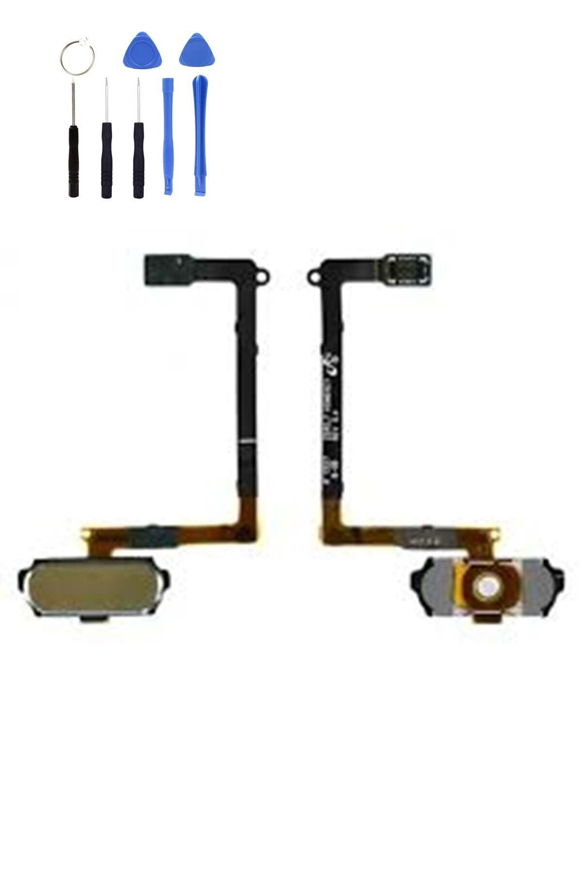 Tk Tech Samsung S6 Edge Plus G928 Uyumlu Home Tuş Bordu Siyah Tamir Seti