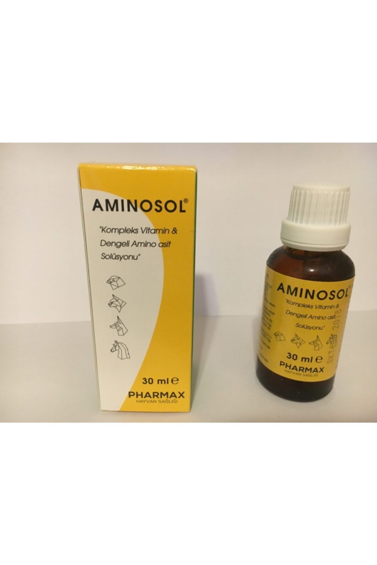 Pharmax Aminosol Kedi Ve Köpek Vitamin Mineral 30 Ml ( 5 Adet )