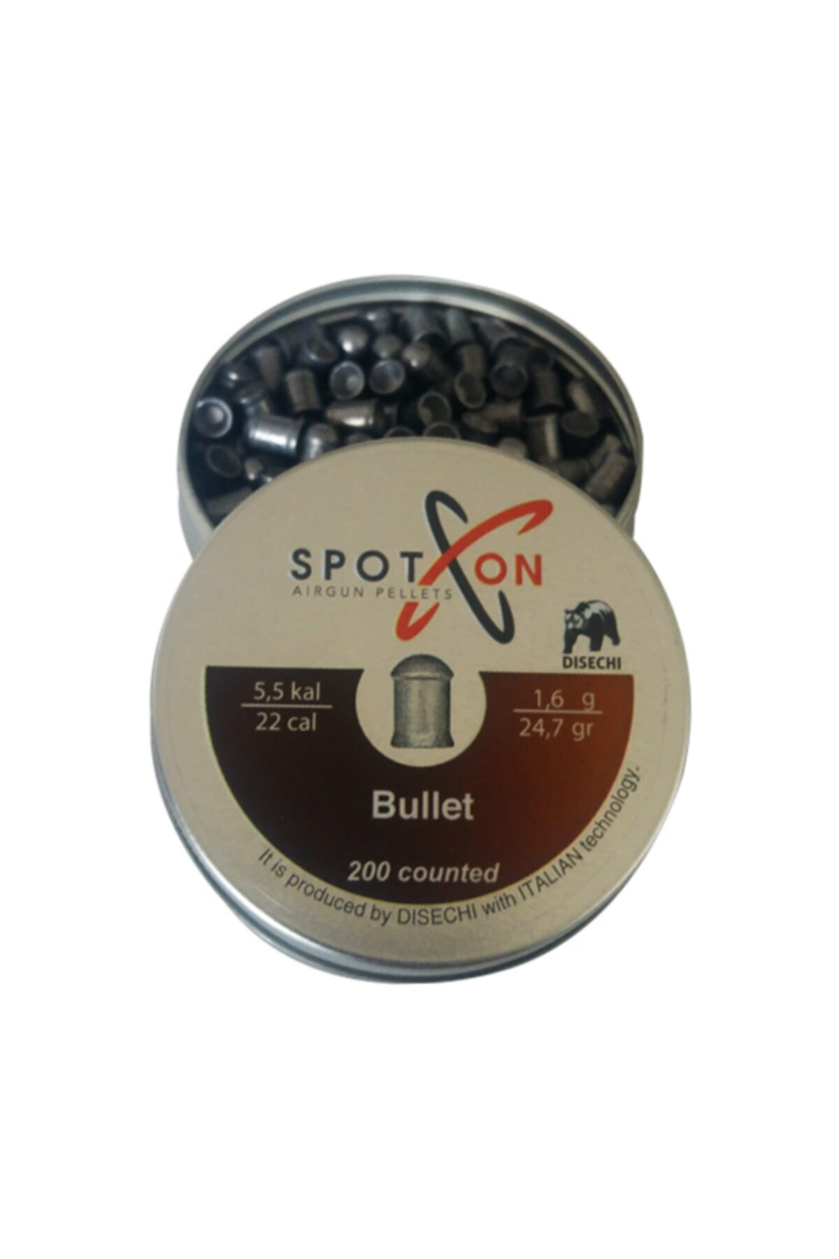 Spoton Bullet Havalı Saçma 5.5 Mm (200'lü)