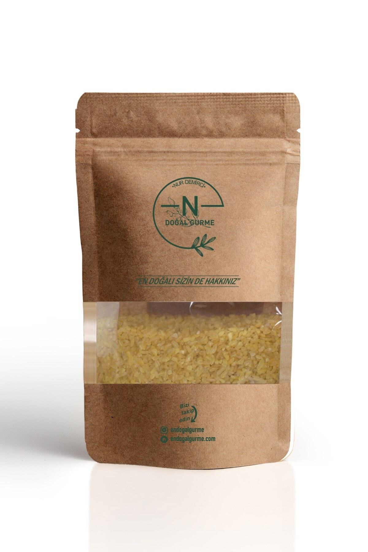 EnDoğalGurme Organik Pilavlık Bulgur 500gr