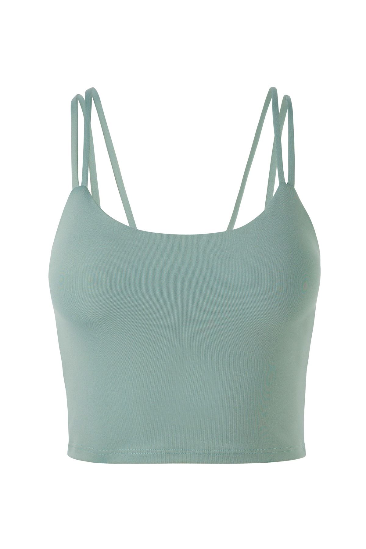 Wcool Collection Yumuşak Dokulu & Çıkarılabilir Kaplı Destekli Mint Askılı Crop Top