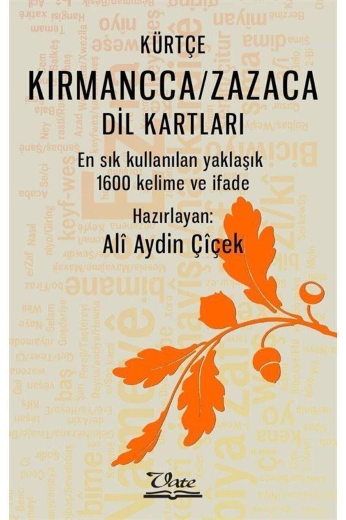 Vate Yayınevi Kürtçe - Kırmancca (zazaca) Dil Kartları