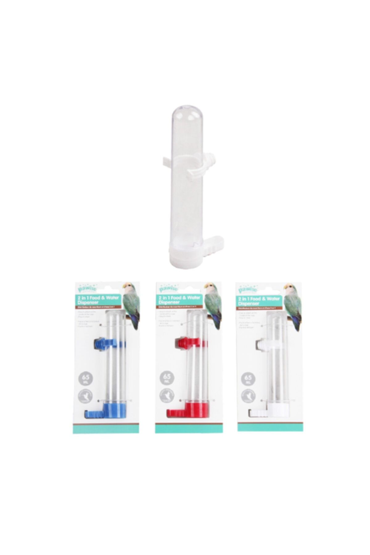 Pawise Kuş Suluk Yada Yemlik 65 ml 14,5 Cm