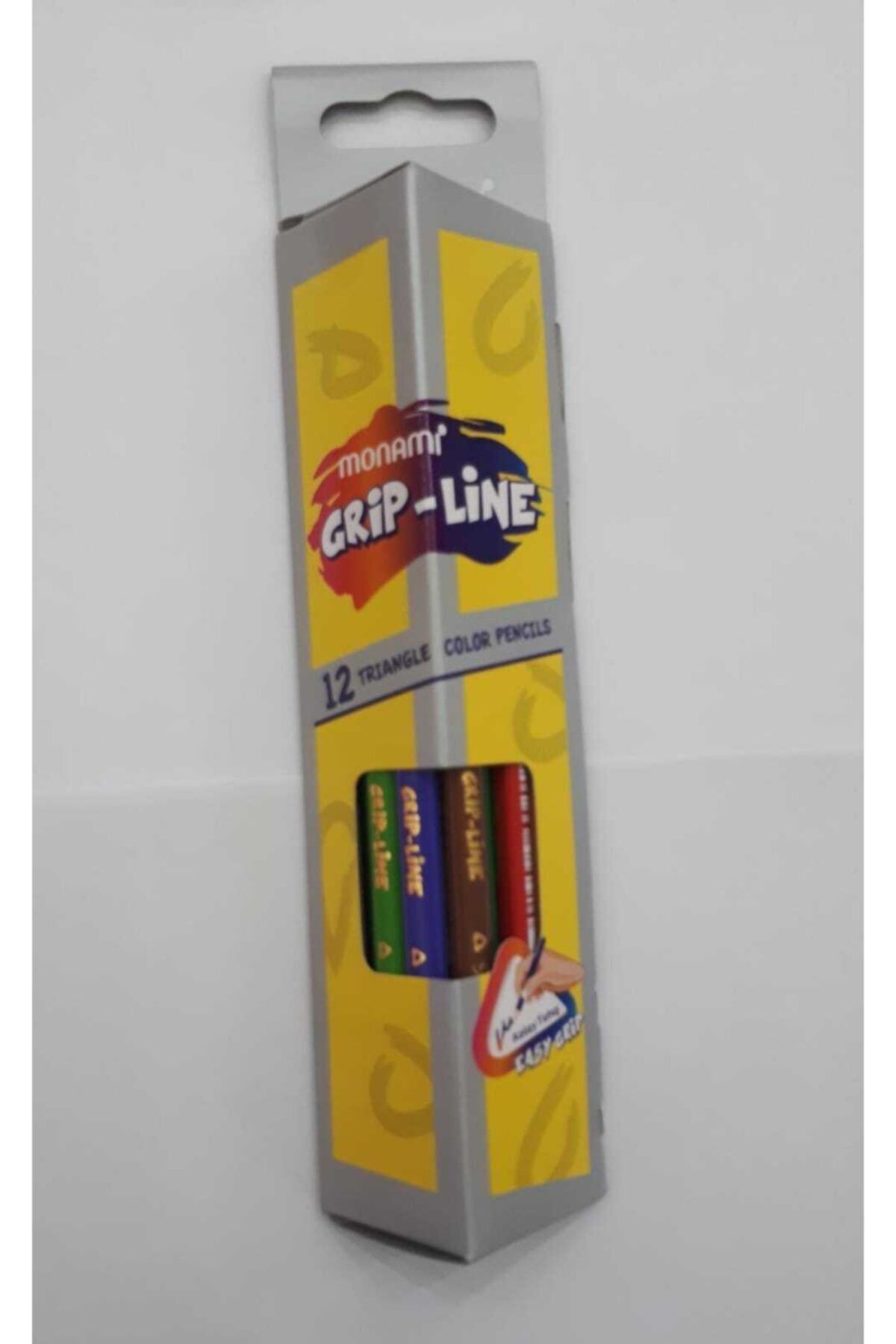 Monami Grip- Line Triangle 12 Li Kuru Boya