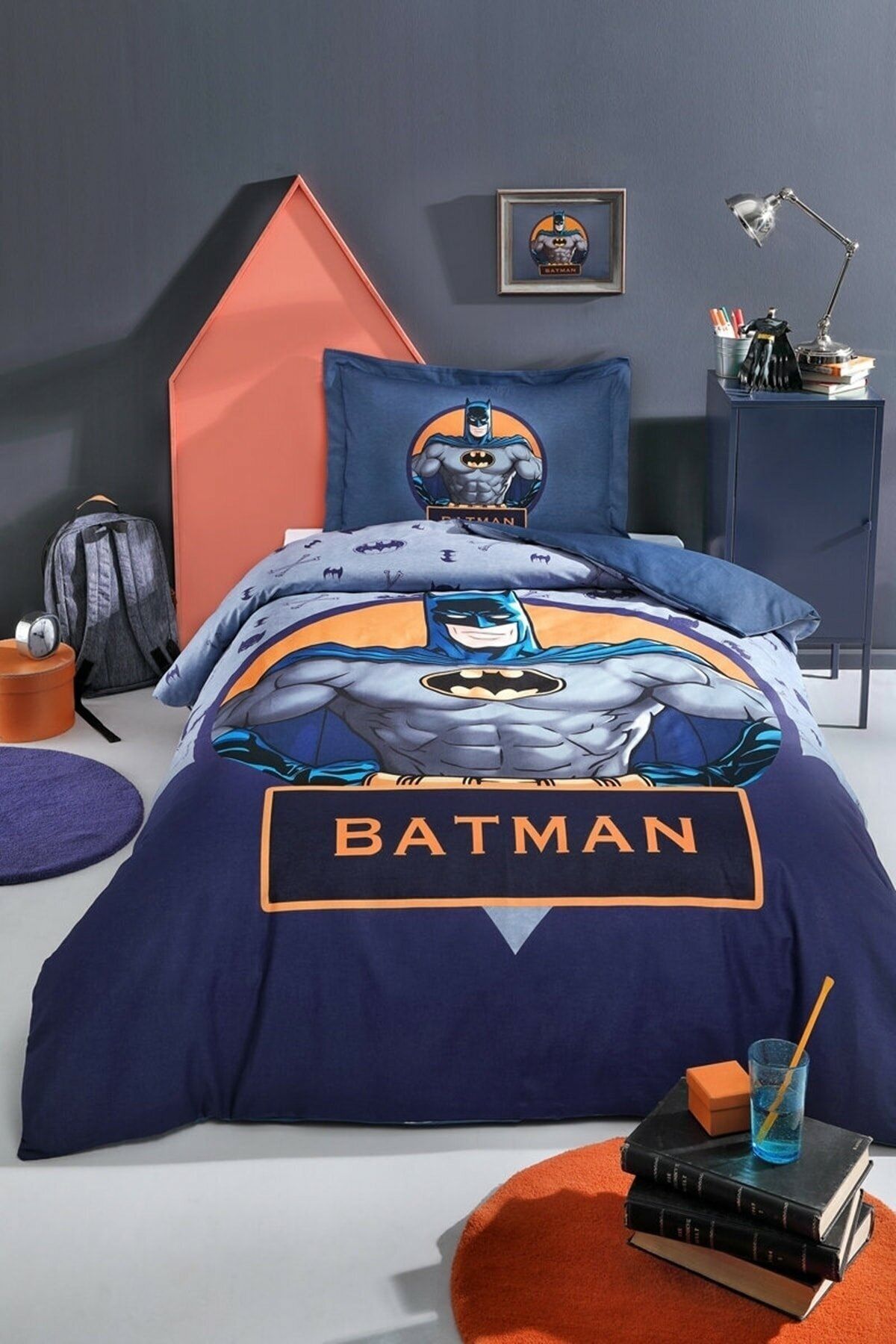Özdilek Lisanslı Tek Kişilik Nevresim Takımı Batman Danger