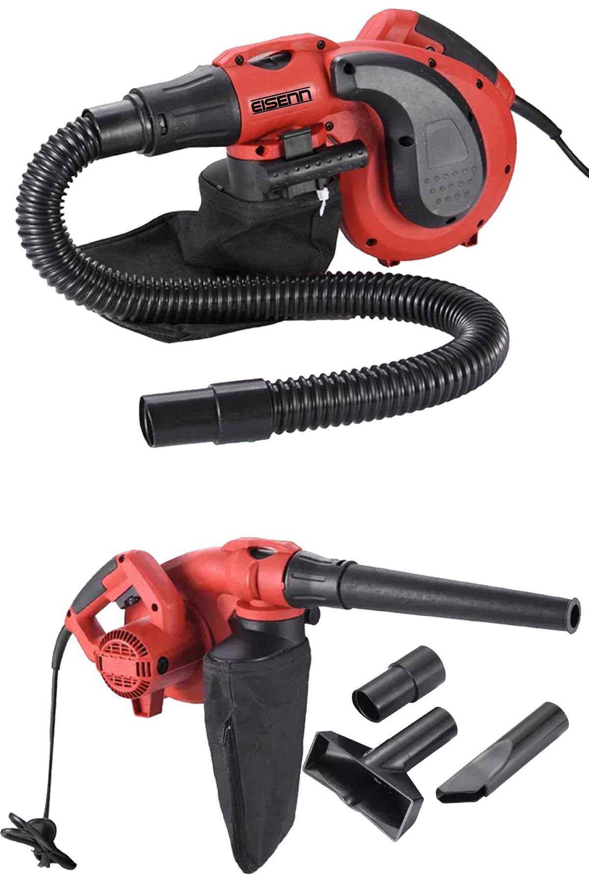 Eisenn Germany Technology Bakır Sargı 2400 W Professıonel Hava Üfleme/emme Makinesi