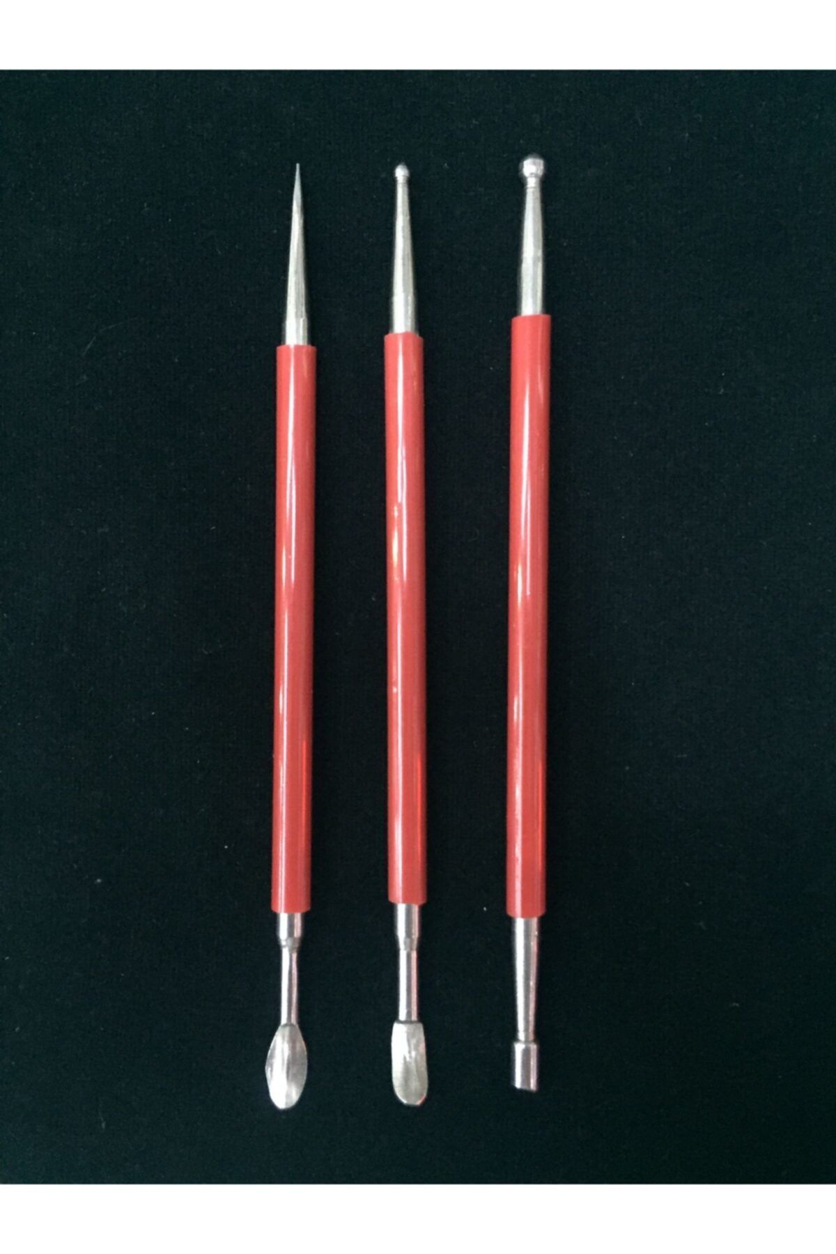CRAFT HOBİ Seramik Modelaj Alet Seti ( Çelik) 3 Parça