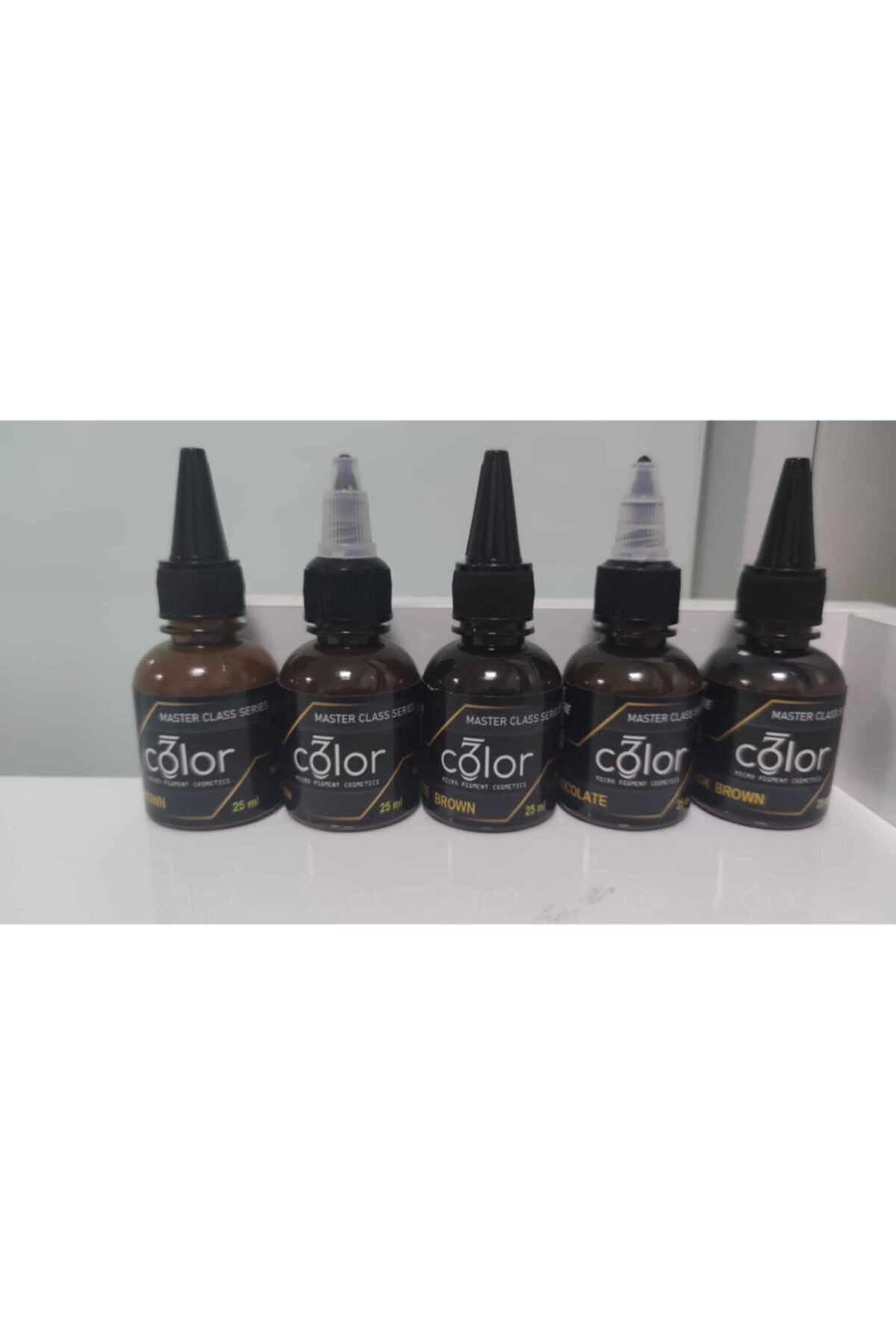 3 COLOUR Microblading Boyası 5'li Set
