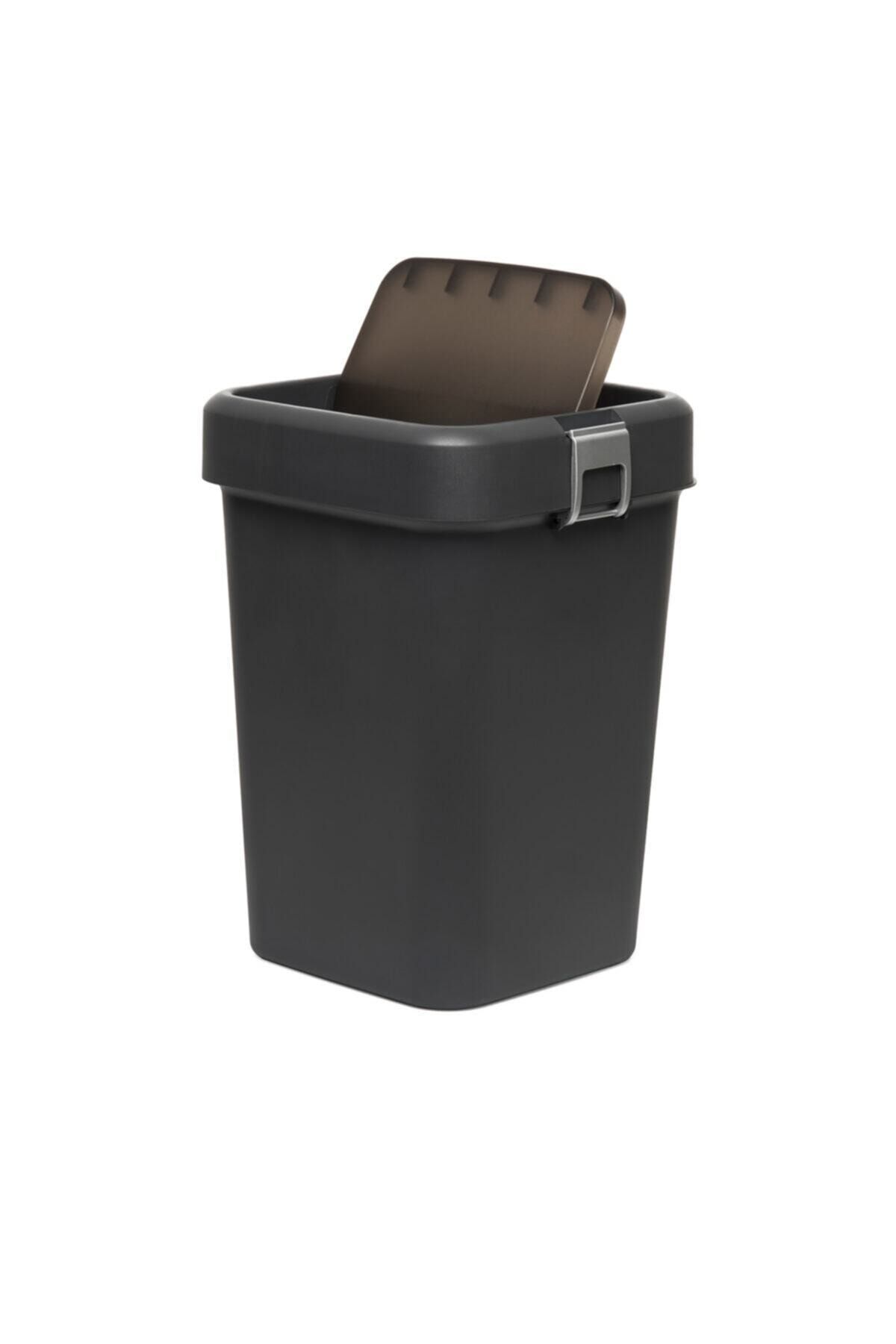 Motek Comfort Dust Bin Çöp Kovası (ANTRASİT) - 18 Lt