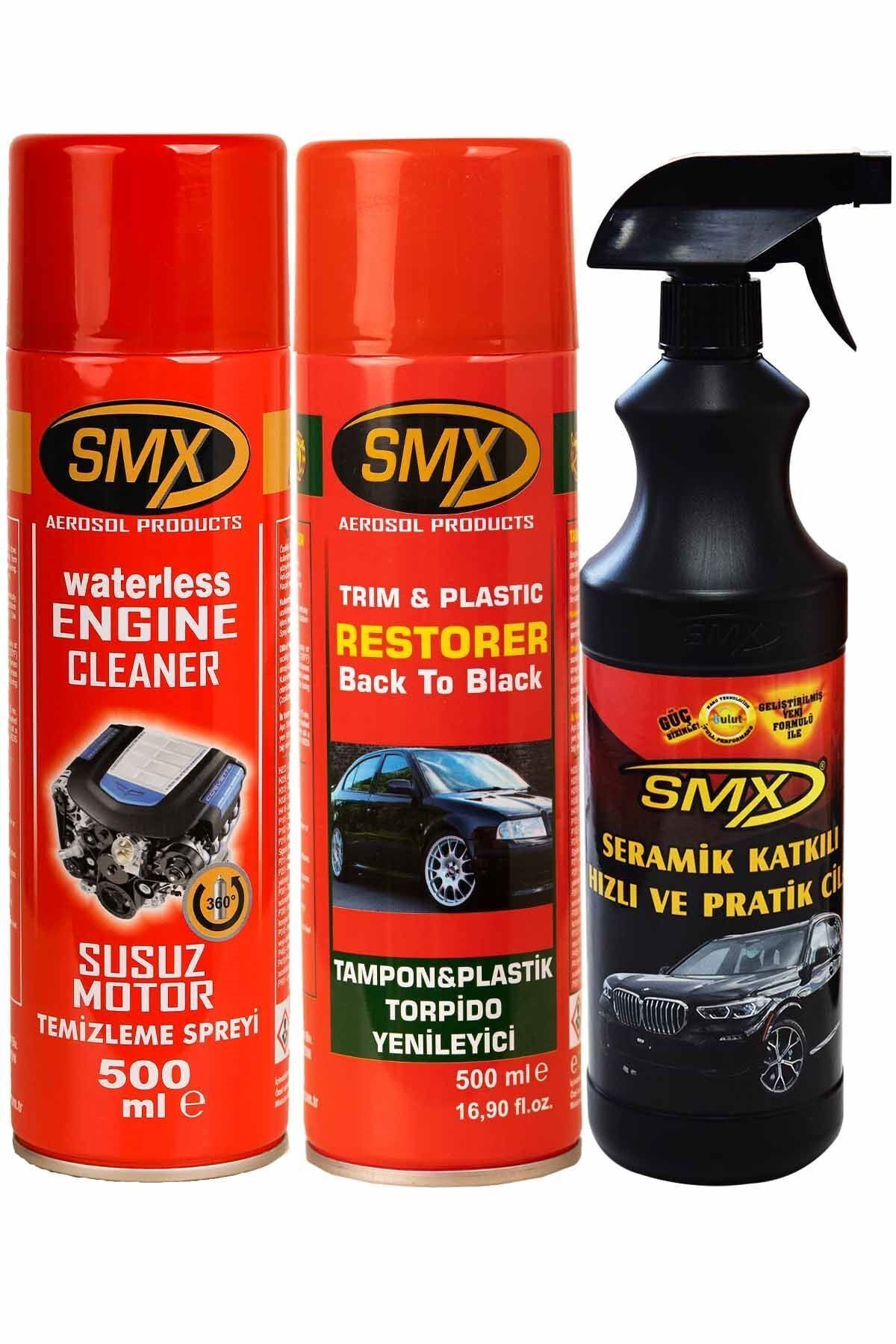 SMX Susuz Motor Temizleme Spreyi/torpido-tampon Yenileyici/hızlı Cila