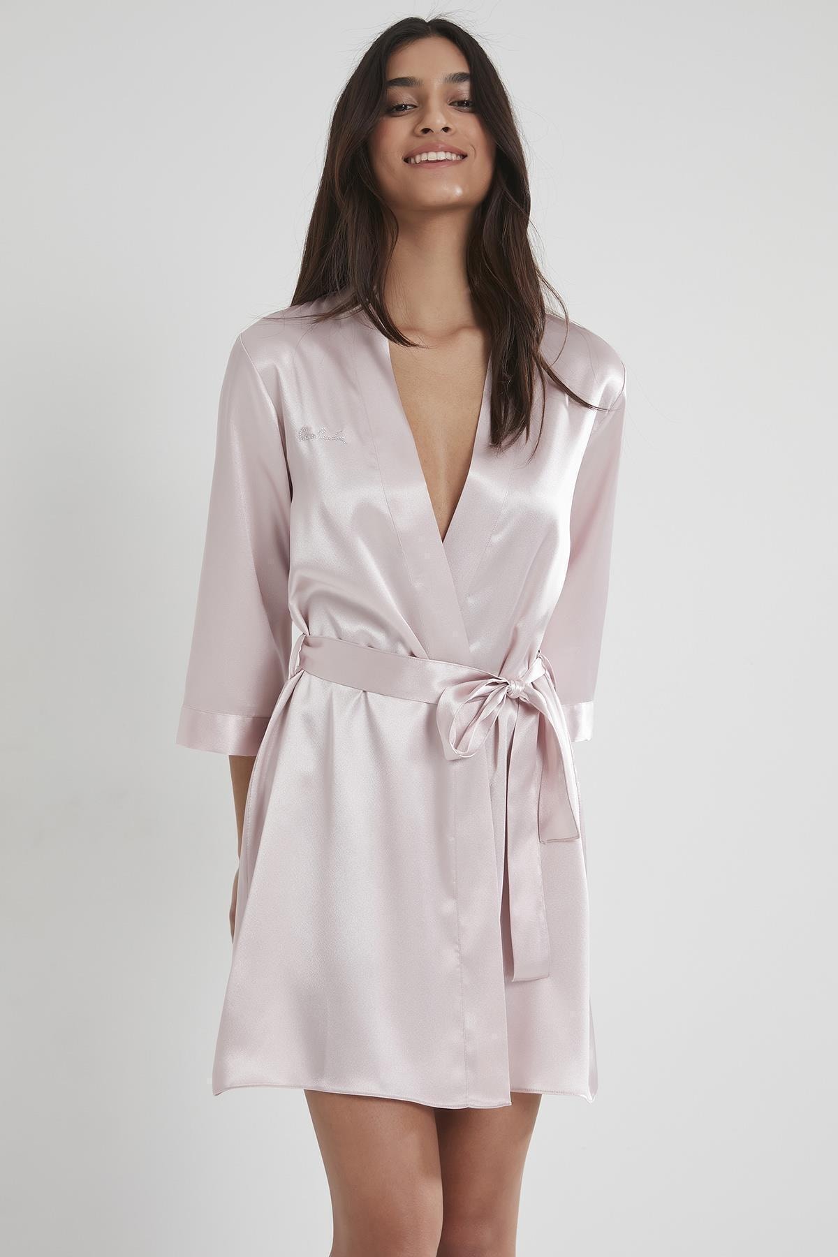 Pierre Cardin Pıerre Cardın 1010 Kadın Saten Sabahlık