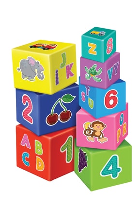 Denge Kulesi  Oyunu 0-3 Yaş Eğitici Oyuncak Image 1