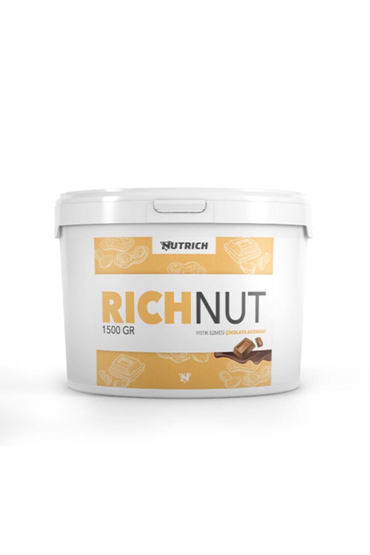 Nutrich Nutrich Creamy Çikolatalı Doğal Fıstık Ezmesi 1500 gr