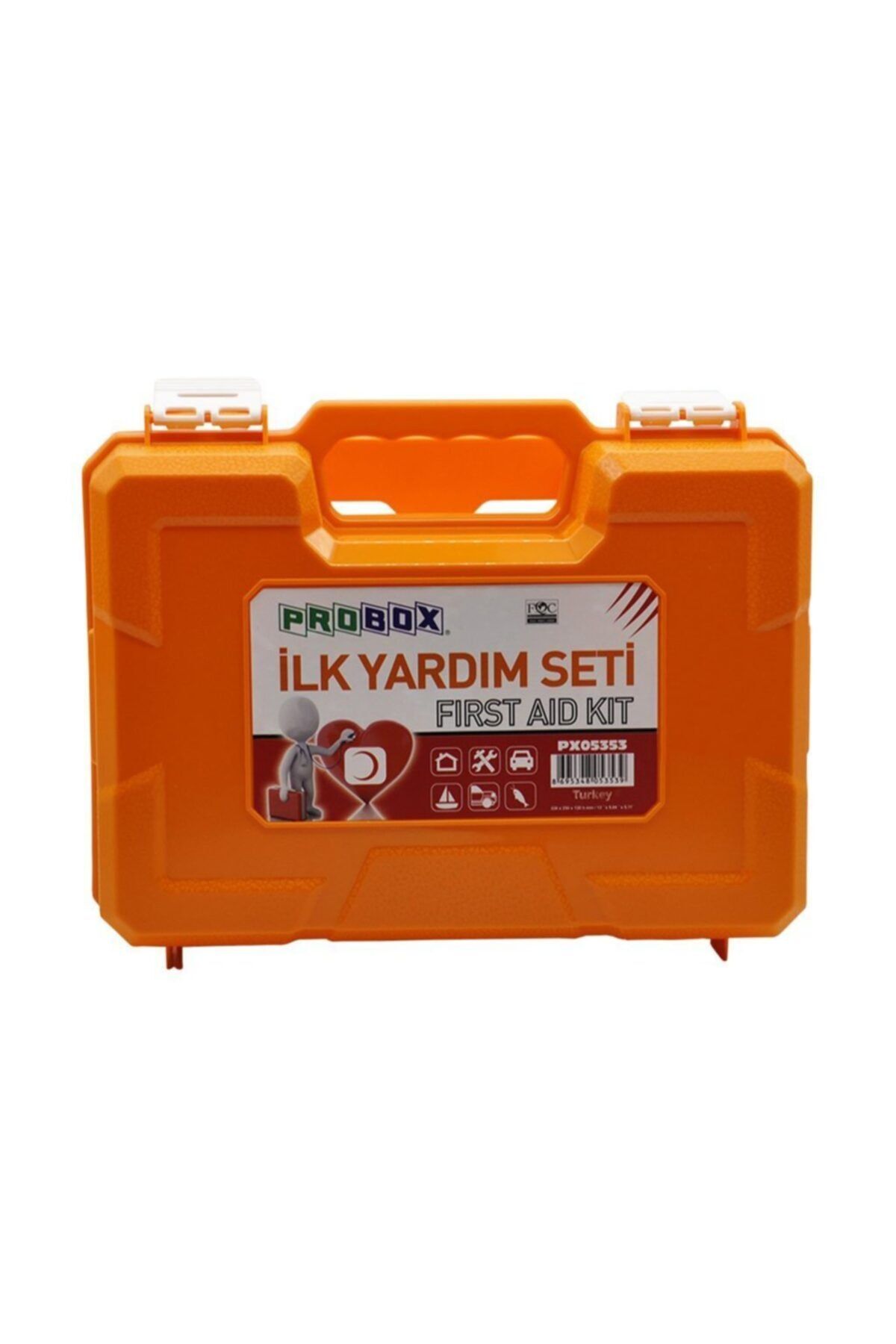 Probox Px05353 Yönetmeliğe Uygun Ilk Yardım Seti Duvara Monte