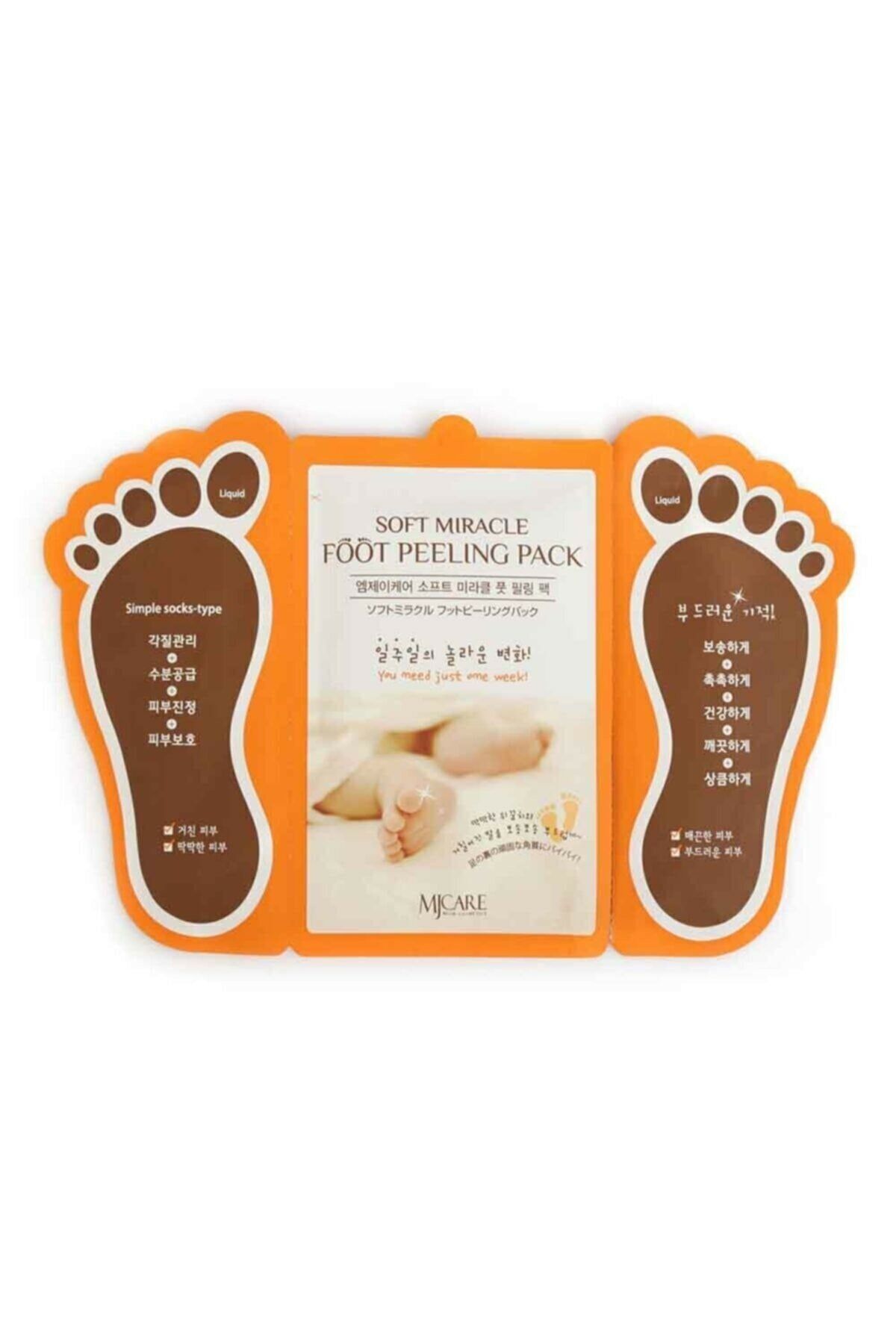Mjcare Foot Peeling Pack - Çorap Tipi Ayak Peeling Maskesi