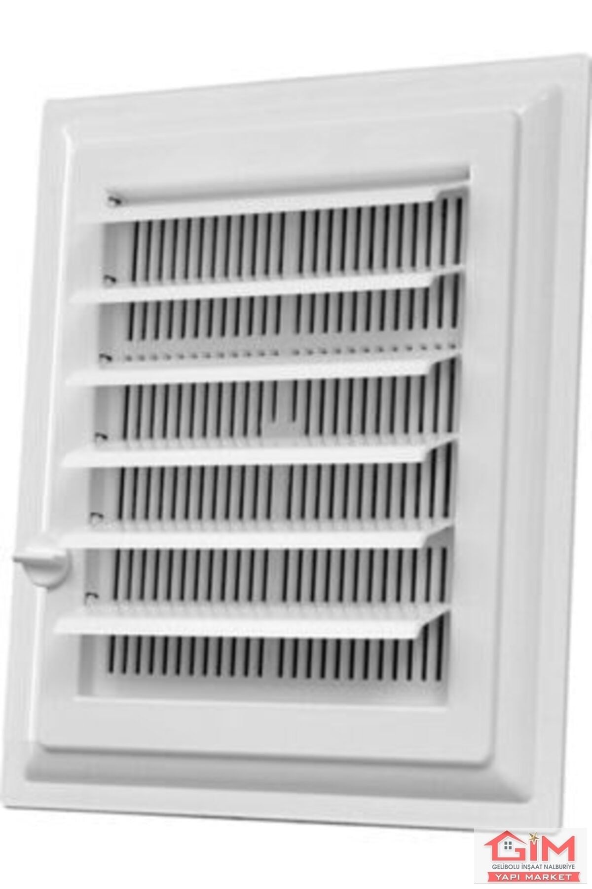 GİM -bulmax Plastik Menfez Banyo Wc Havalandırma Menfezi Panjur Kapağı 30x40