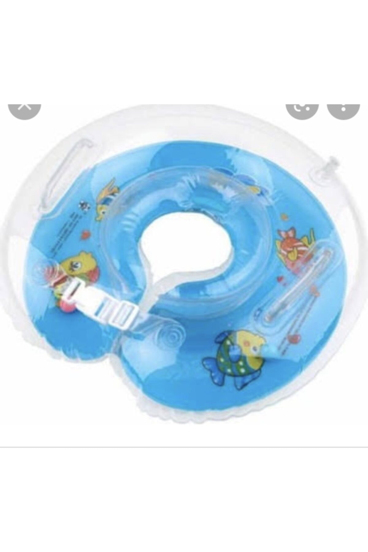 babysharkswim Bayar Ithalat Bebek Boyun Simidi Mavi Renk