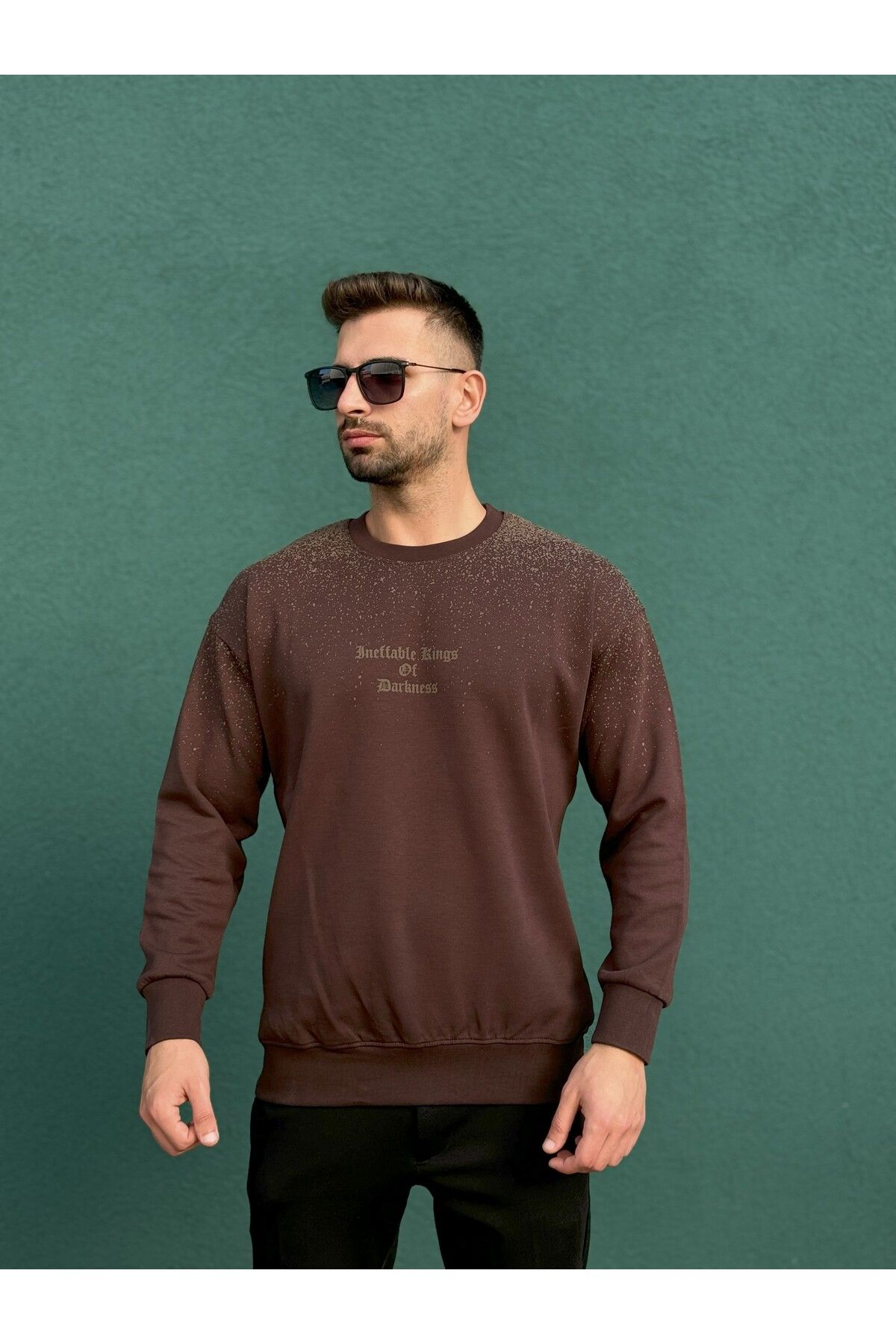 Jacob Jack Desenli ErkekSweatshirt