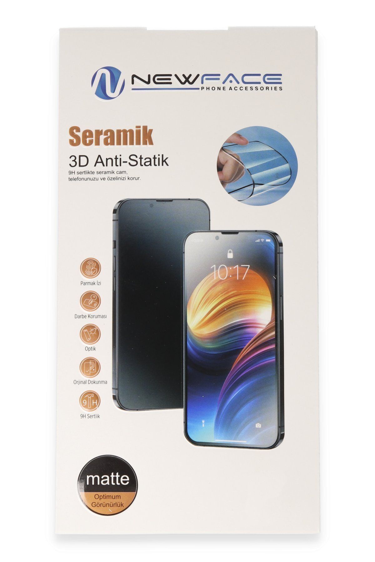 Vivo Y22S 3D Antistatik Mat Seramik Nano Ekran Koruyucu 563135