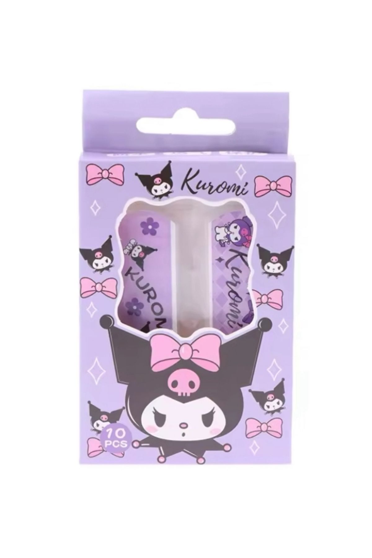 Sanrio Hello Kitty Kuromi Cinnamoroll My Melody Pochacco 10 Adet Su Geçirmez Yara Bandı