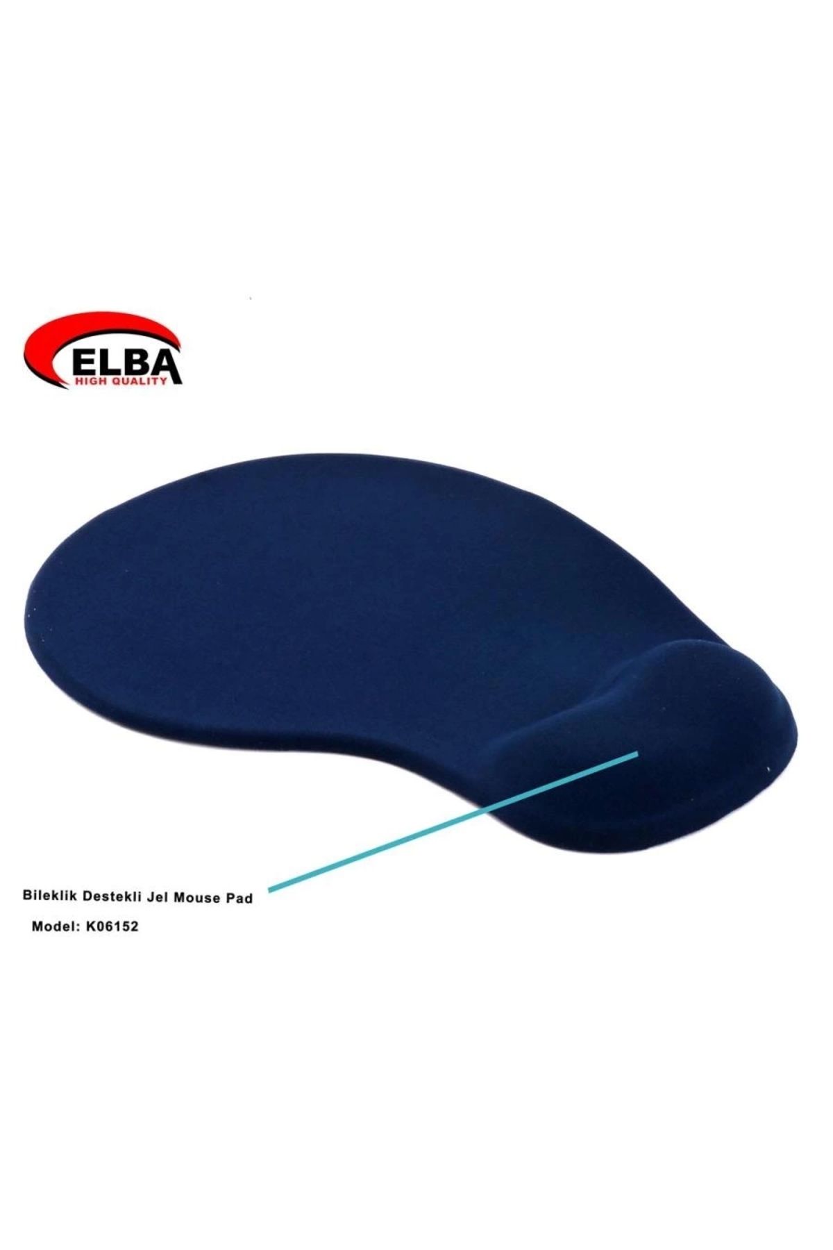 K06152 Bileklikli Jel Mouse Pad Mavi