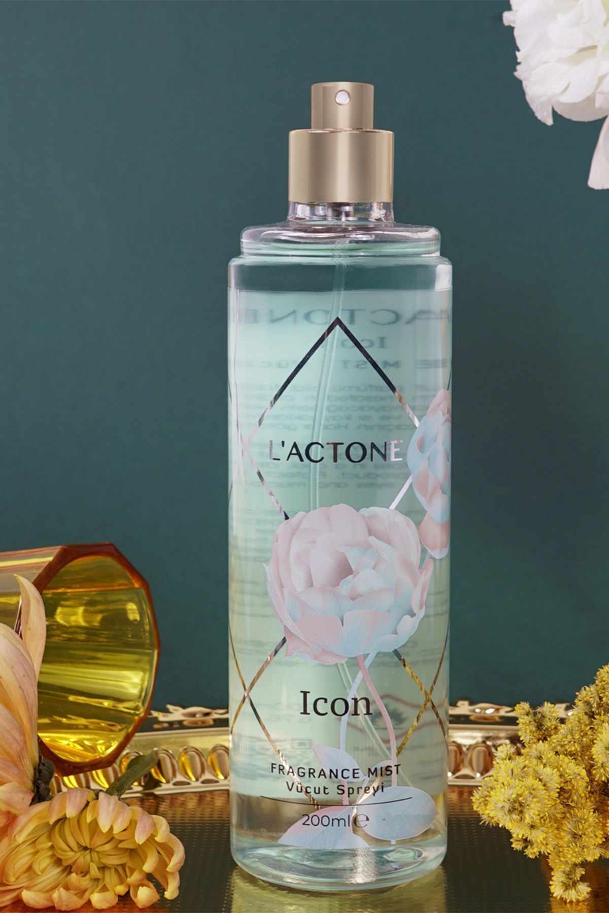 Icon Body Spray & Shower Gel 2'li Set (200 ML & 400 ML) / Vücut Spreyi Ve Duş Jeli