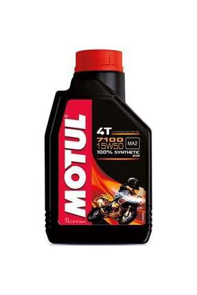 7100 15W50 4 Zamanlı Motosiklet Yağı 1 Lt. Made in France Image 0