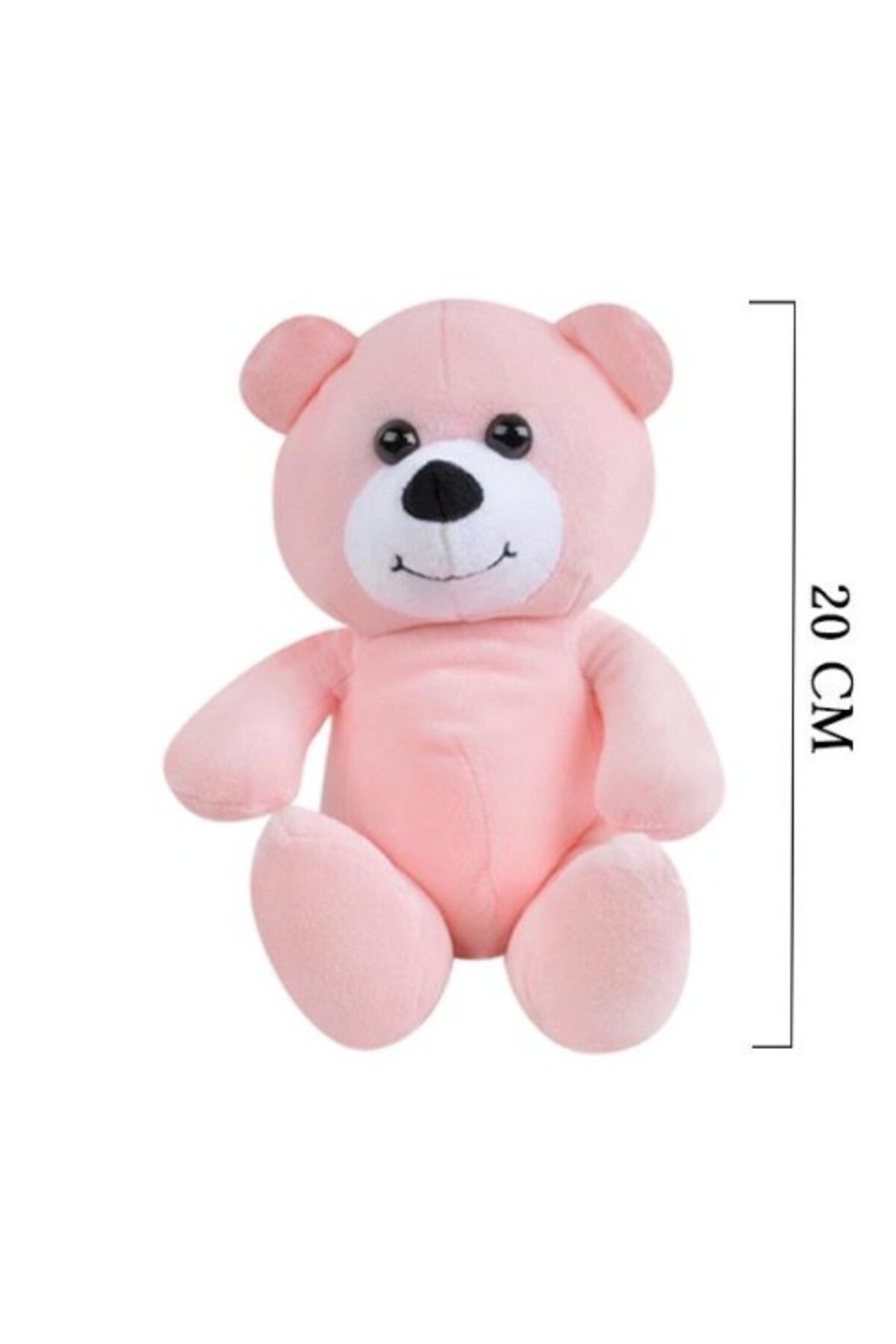 Peluş Ayı Oyuncak 20 cm Pembe