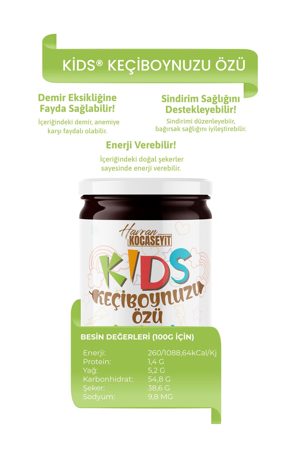 Kids Keçiboynuzu 240 gr