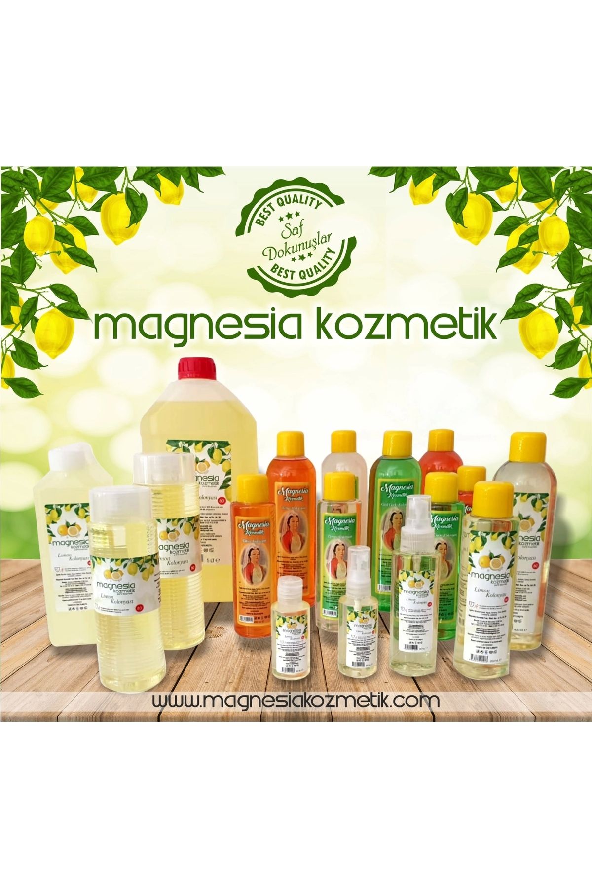 Magnesia 400 ml Zeytin Çiçeği Kolonyası