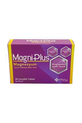 Magni Plus 30 Tablet Magnezyum Içeren Gıda Takviyesi Image 0