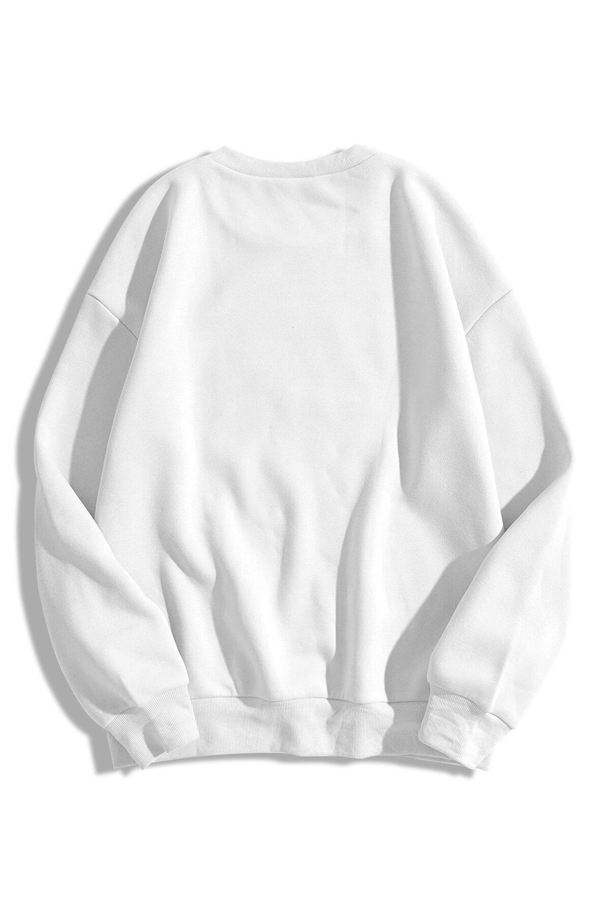 bellanovaUnisex BasicBisiklet Yaka Sweatshirt...