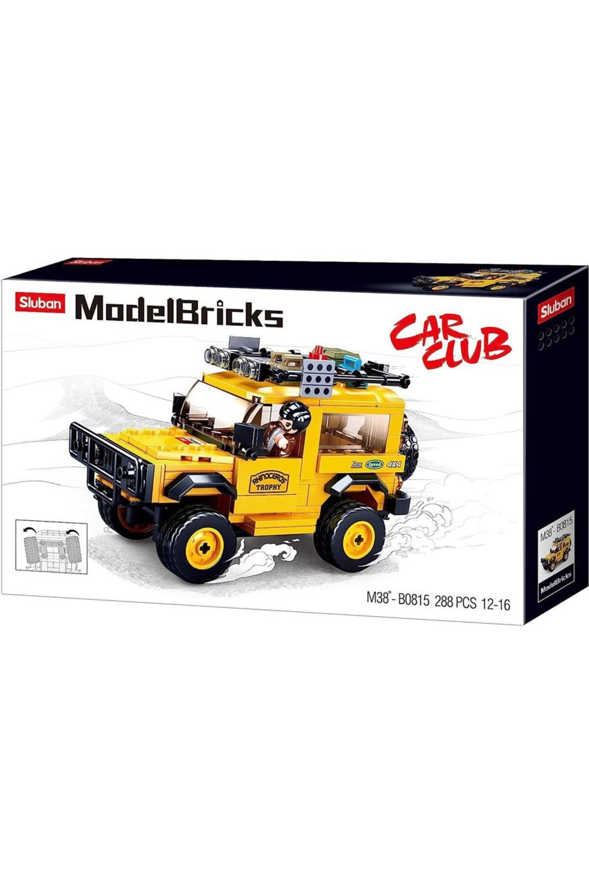 Genel Markalar Model BricksOff Road Sarı Yapı...