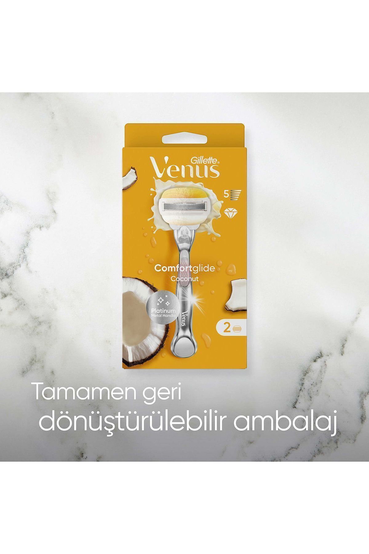 Venus Comfort Glide Olay Tıraş Makinesi + Yedek Başlık