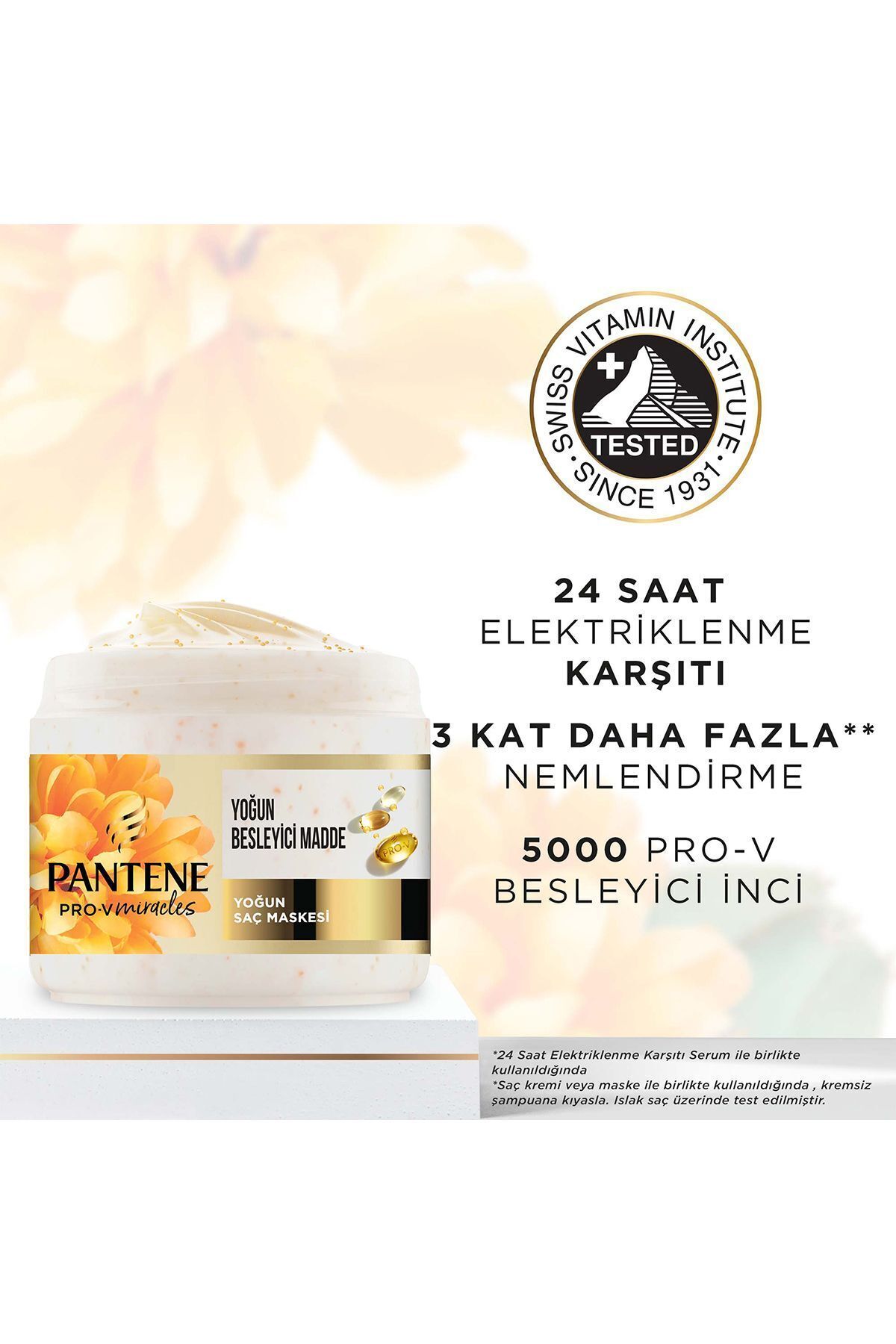 PRO-V MIRACLES Frizz No More Elektriklenme Karşıtı Maske Kuru ve Kıvırcık Saçlar İçin 300ML