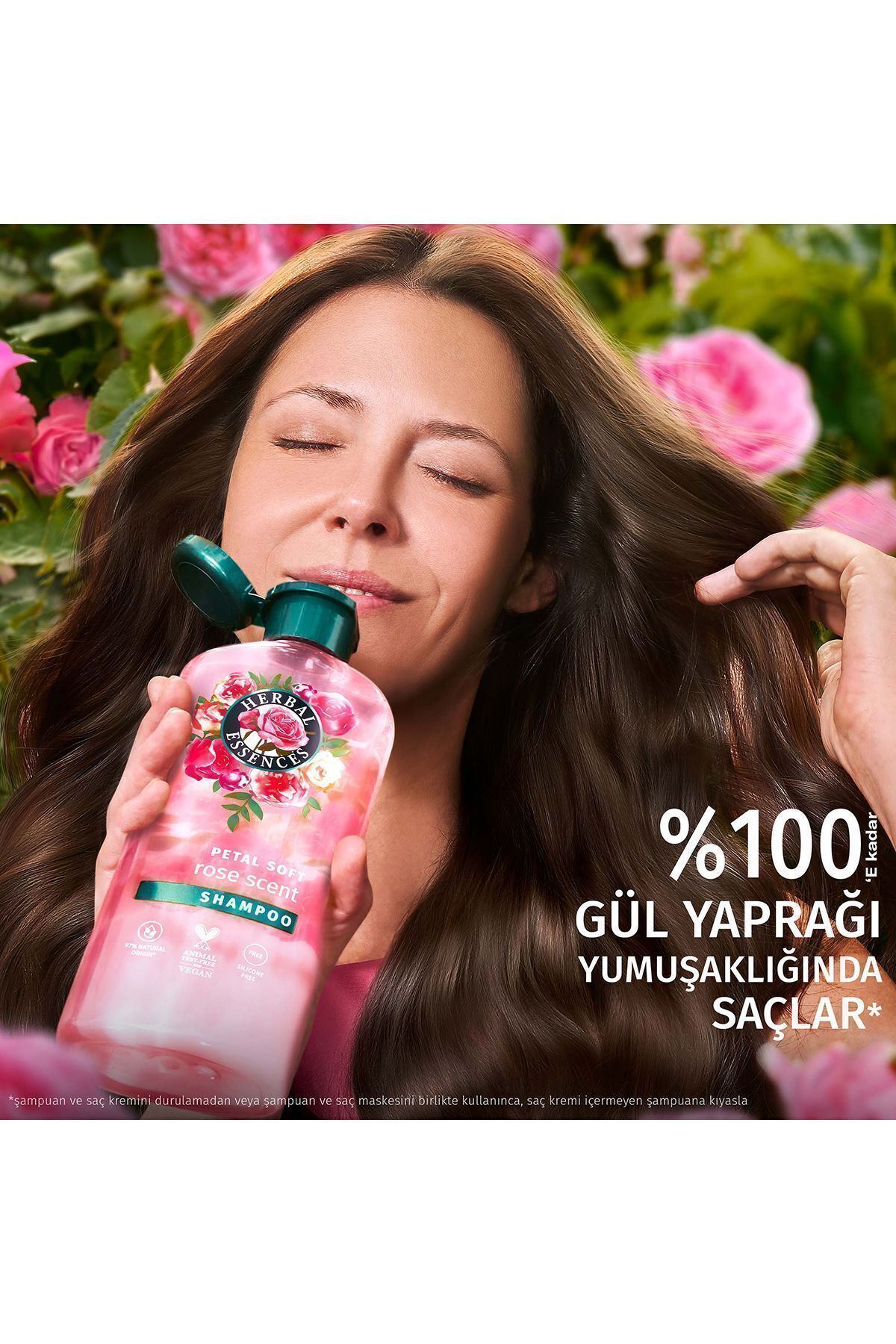 Kadifemsi Yumuşaklık Gül Kokulu Saç Bakım Kremi 250ml